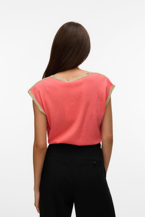Vero Moda vmbaldora s/l v-neck top jrs btq